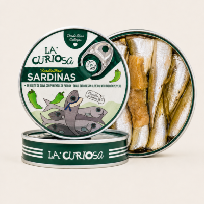 Sardynki z papryczką Padrón