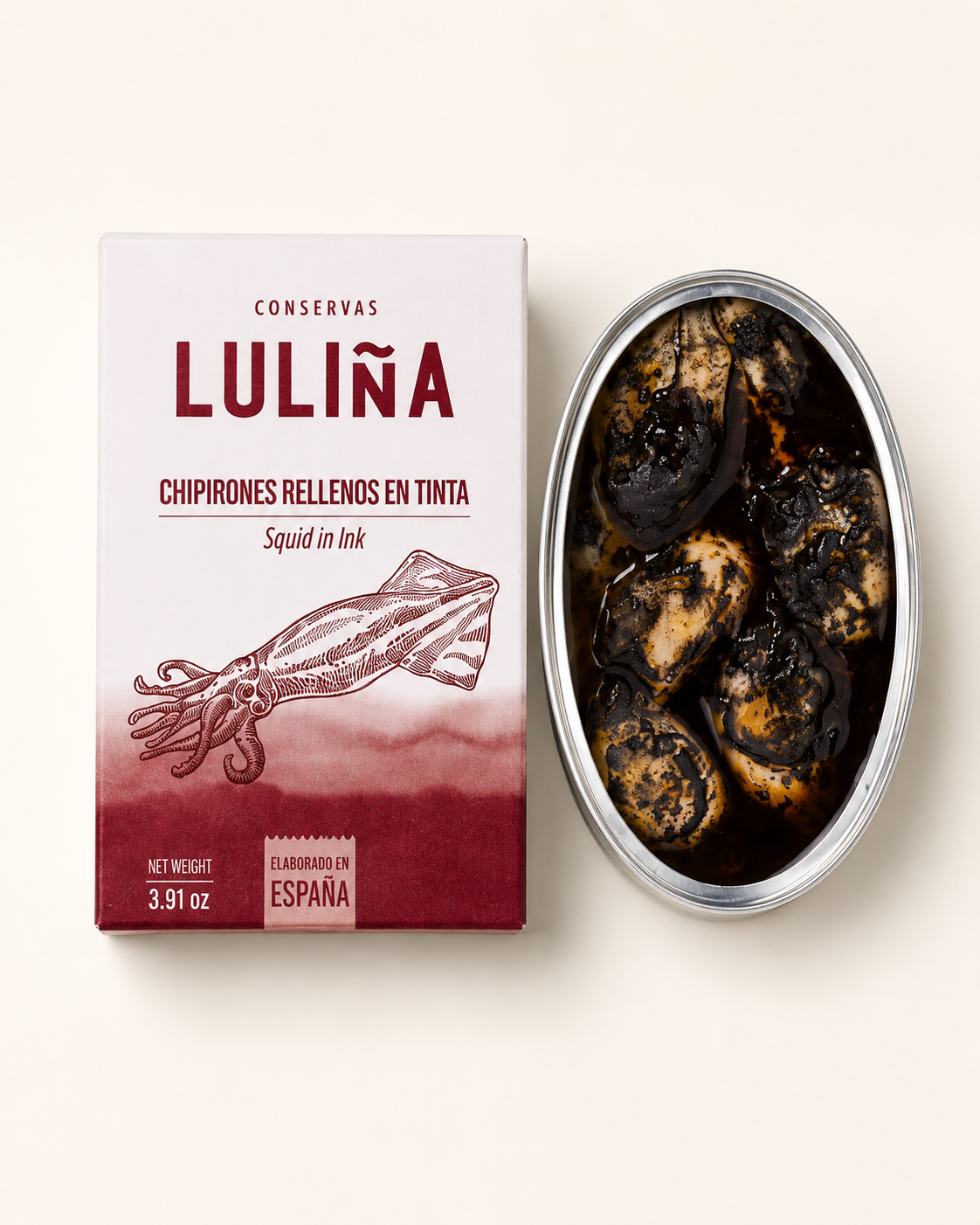 Kalmary nadziewane w atramencie Luliña 110 g