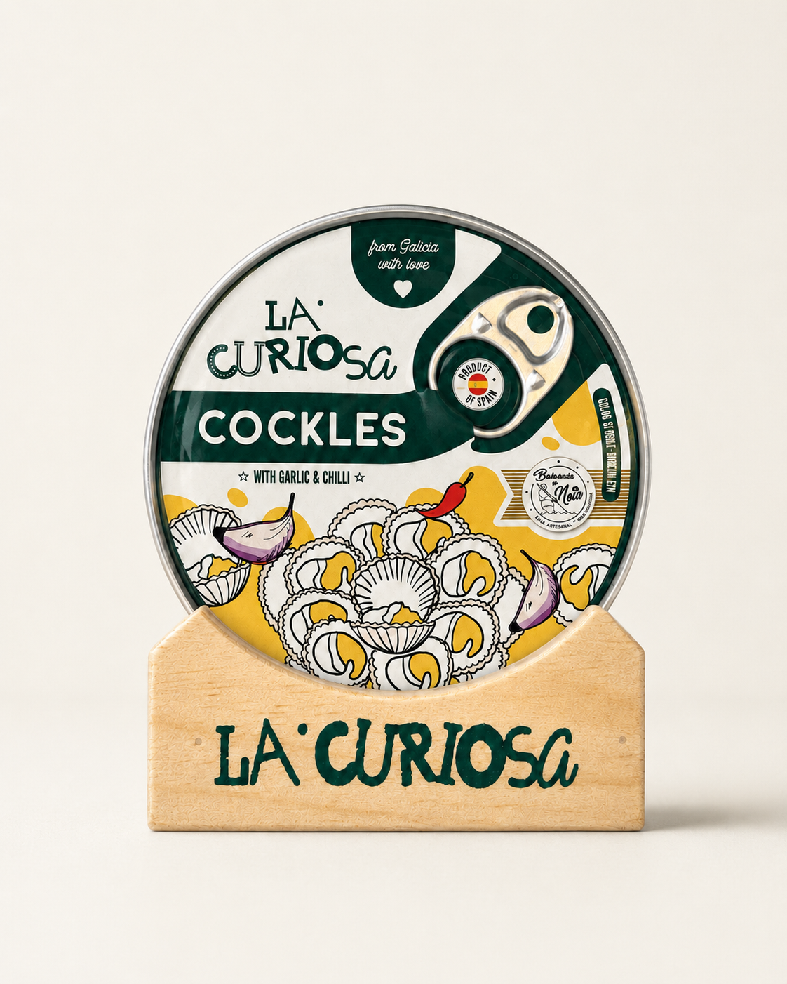 Sercówki z czosnkiem i chilli La Curiosa 60 - 70 sztuk 110 g